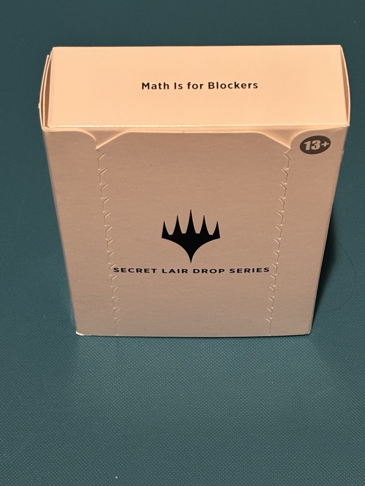 MTG Secret Lair Drop Math is for Blockers Non-Foil Sealed-image