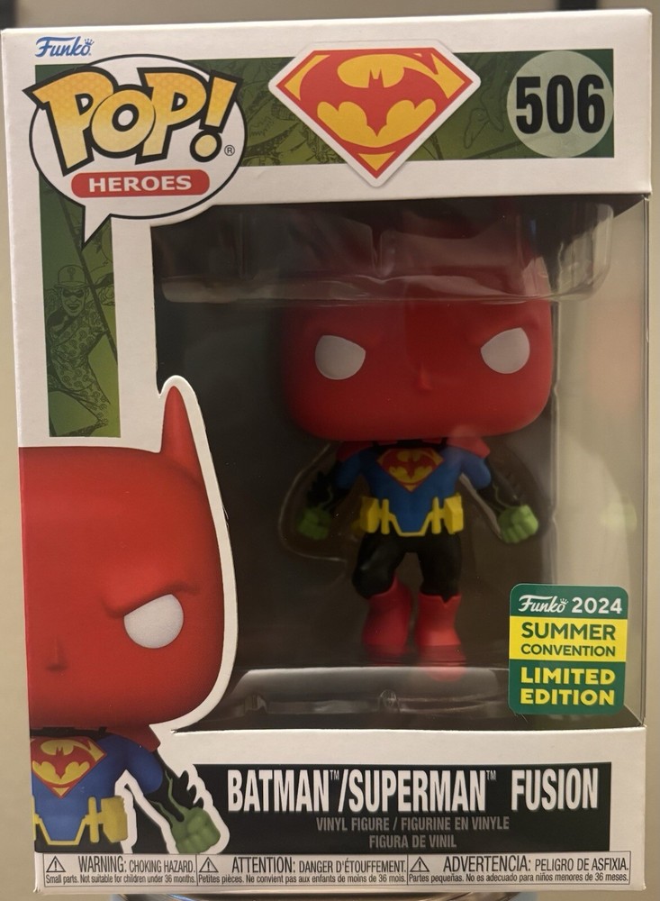 Funko Pop! Vinyl: DC Universe - Batman/Superman Fusion - SDCC Funko Pop