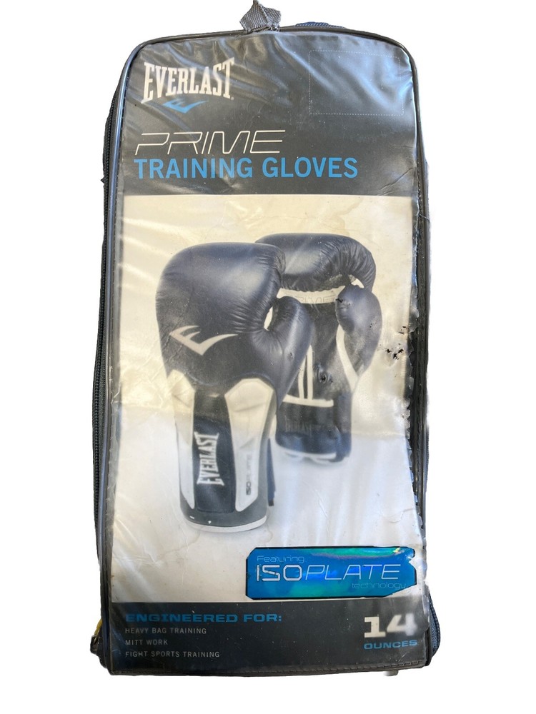 Everlast Prime Training Gloves Boxing Gloves 14oz  iso plate protection