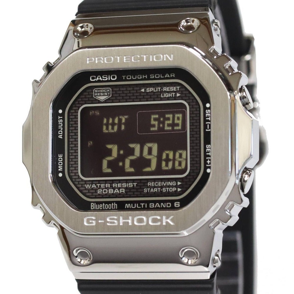 Casio G-Shock Full Metal 5000 Series GMW-B5000-1JF Solar Watch 43mm SS/Resin
