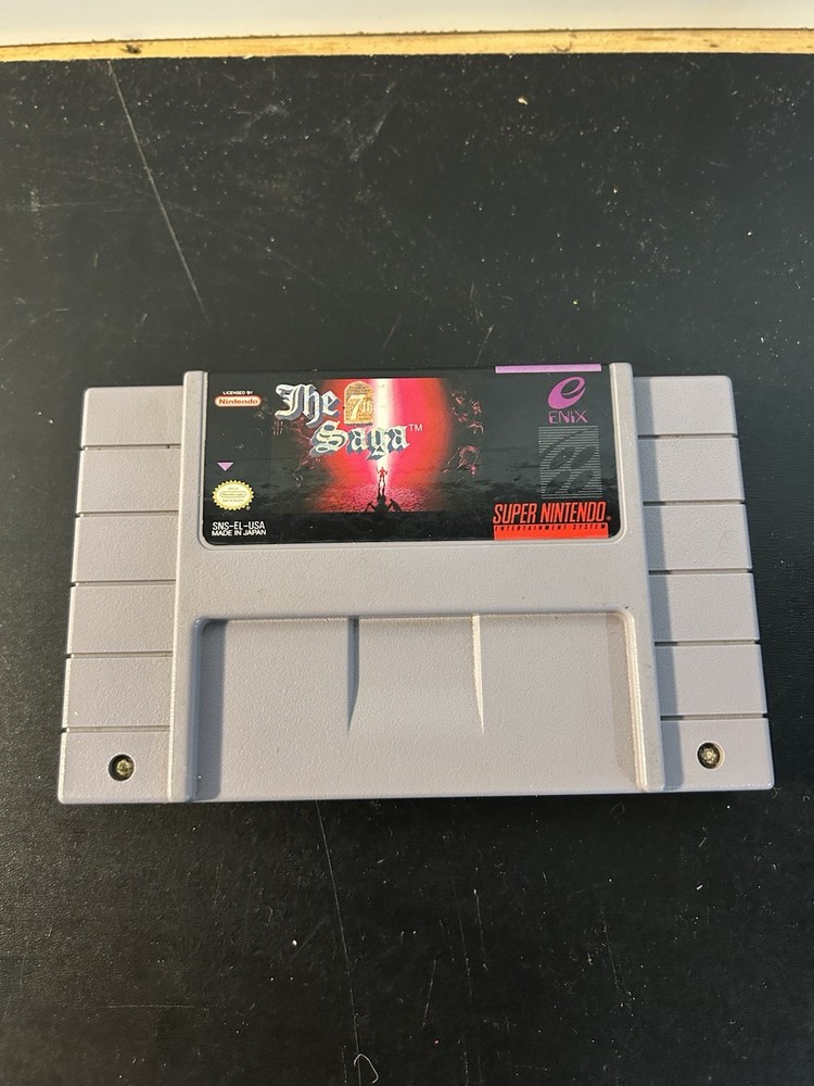 7th Saga (SNES, 1993) - Cartridge Only - Tested And Works - Super Nintendo