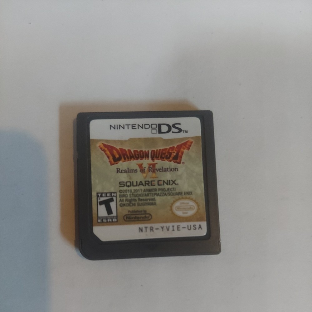 Dragon Quest VI: Realms of Revelation Nintendo DS Cartridge