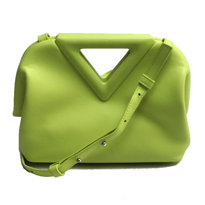 BOTTEGA VENETA Small Point 2-Way Shoulder Bag in Yellow 658476 306973