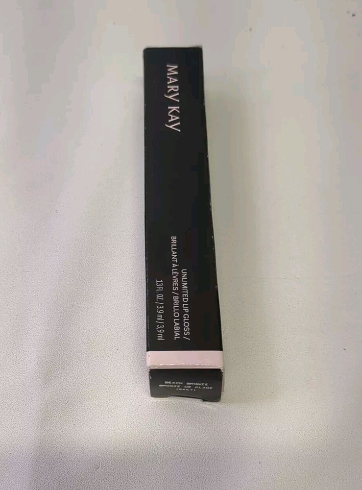Mary Kay Unlimited Lip Gloss Beach Bronze Full Size New In Box Fast Shipping
