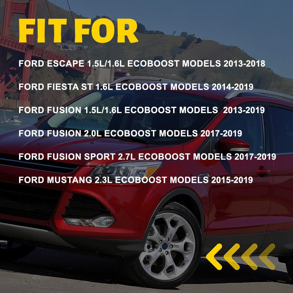 For Escape Ford Fiesta Fusion Mustang BOV Blow EcoBoost Off Valve Adapter 13-18