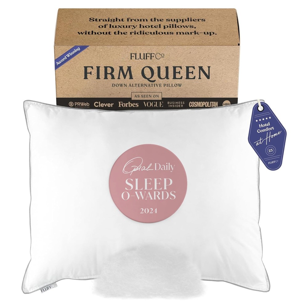 Zen Pillow Down Alternative Standard/Queen Size Pillows | Luxury Hotel-Qualit...