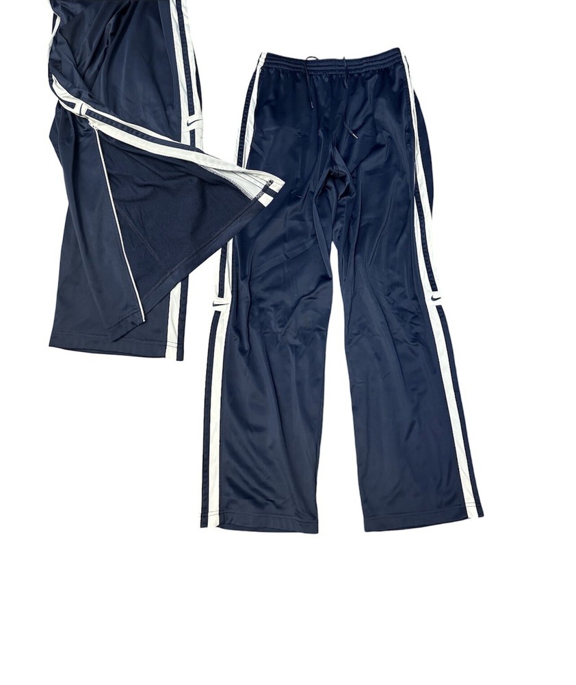 Nike Y2K Retro Striped Sweatpants for Men - Large Size