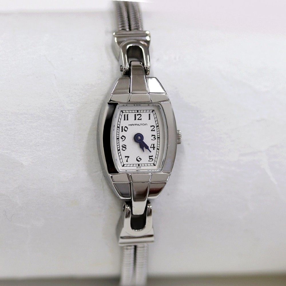 Hamilton H31111183 White Dial Stainless Steel Women's Quartz Watch Tested
