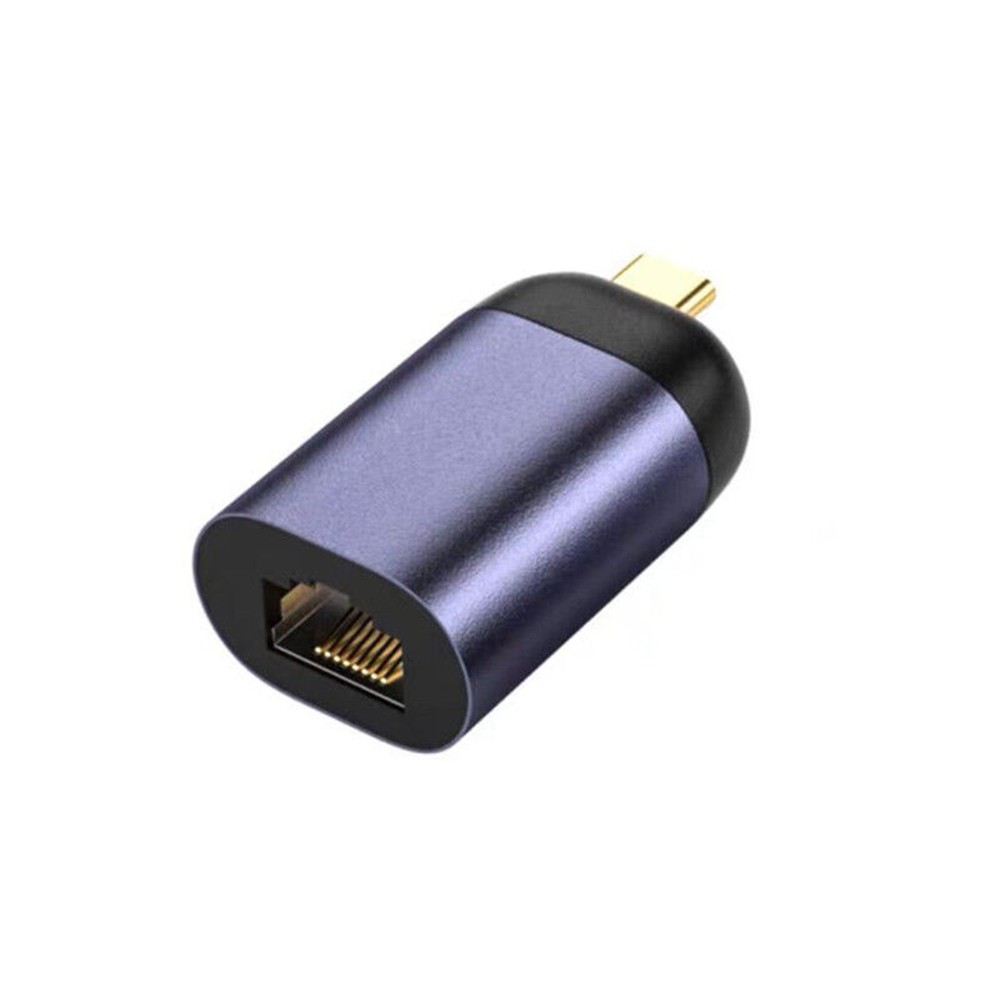 USB C to Ethernet Adapter 100Mbps RJ45 for MacBook Pro Laptop