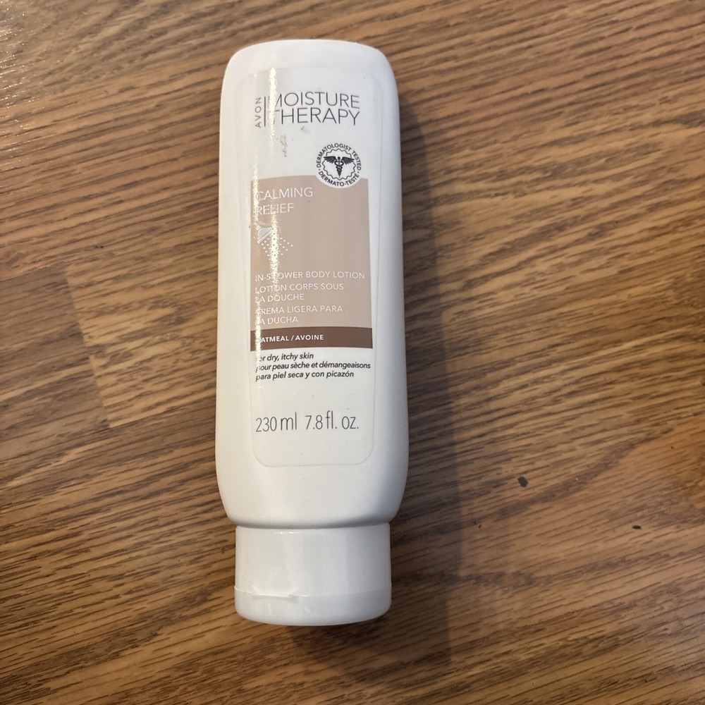 Avon Moisture Therapy Calming Oatmeal In-Shower Body Lotion Hydrating Relief