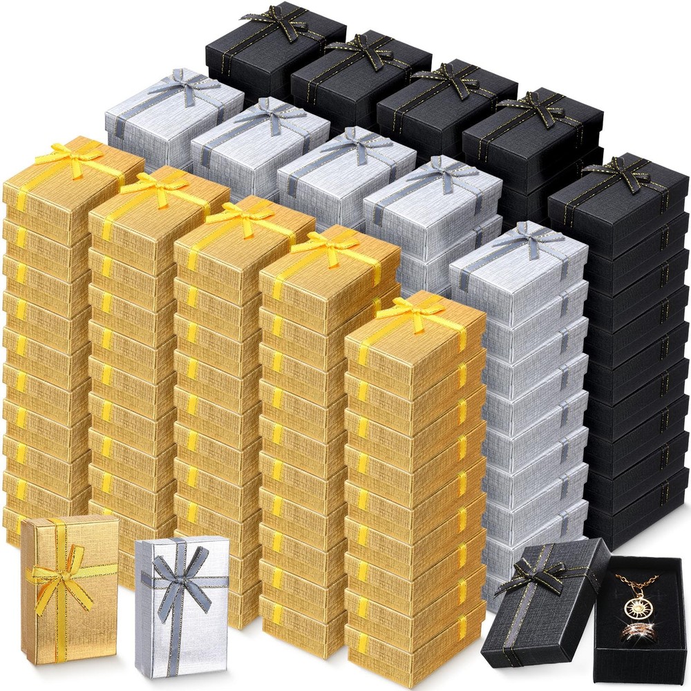 Small Empty Jewelry Gift Boxes Bulk Packaging for Jewelry Gifts