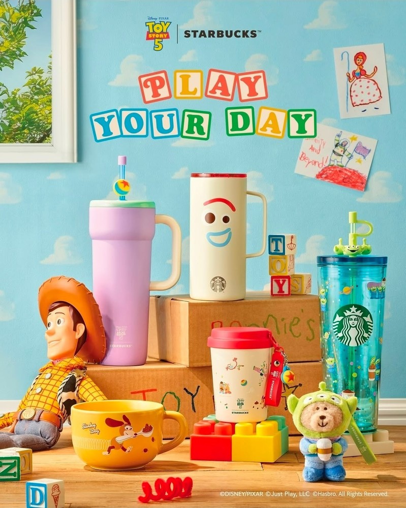 Starbucks x Toy Story 5 Tumbler Mug Cold Cup Korea 2026 MD
