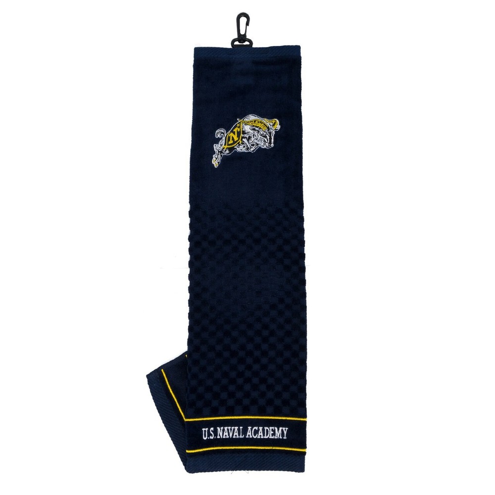 NCAA Embroidered Tri-fold Golf Towel - U.S. Naval Academy