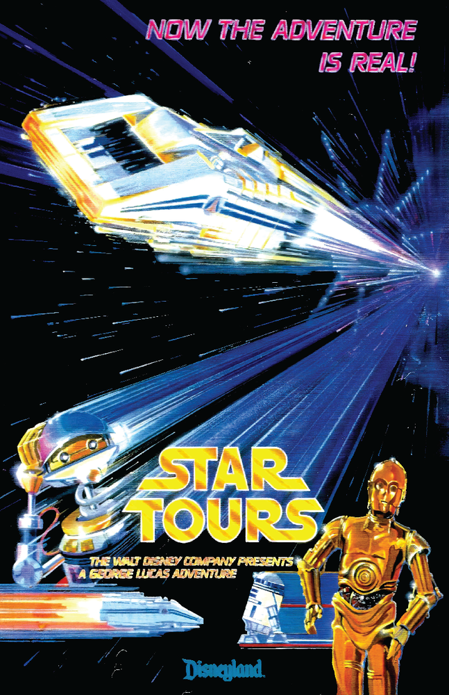 Star Wars C3PO Disneyland 13x19 Satin Finish Poster Wall Art Decor