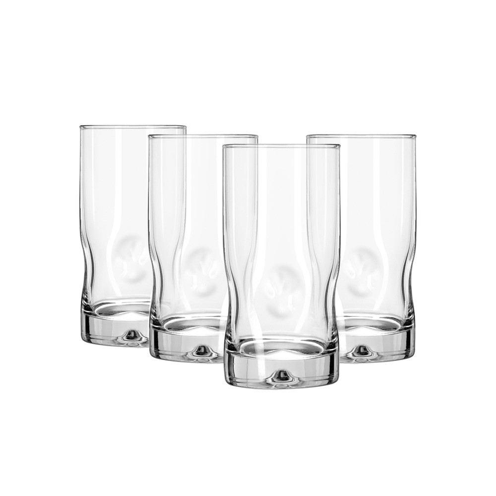 Better Homes & Gardens Lyra Glass Drinking Glasses, 4-piece Set