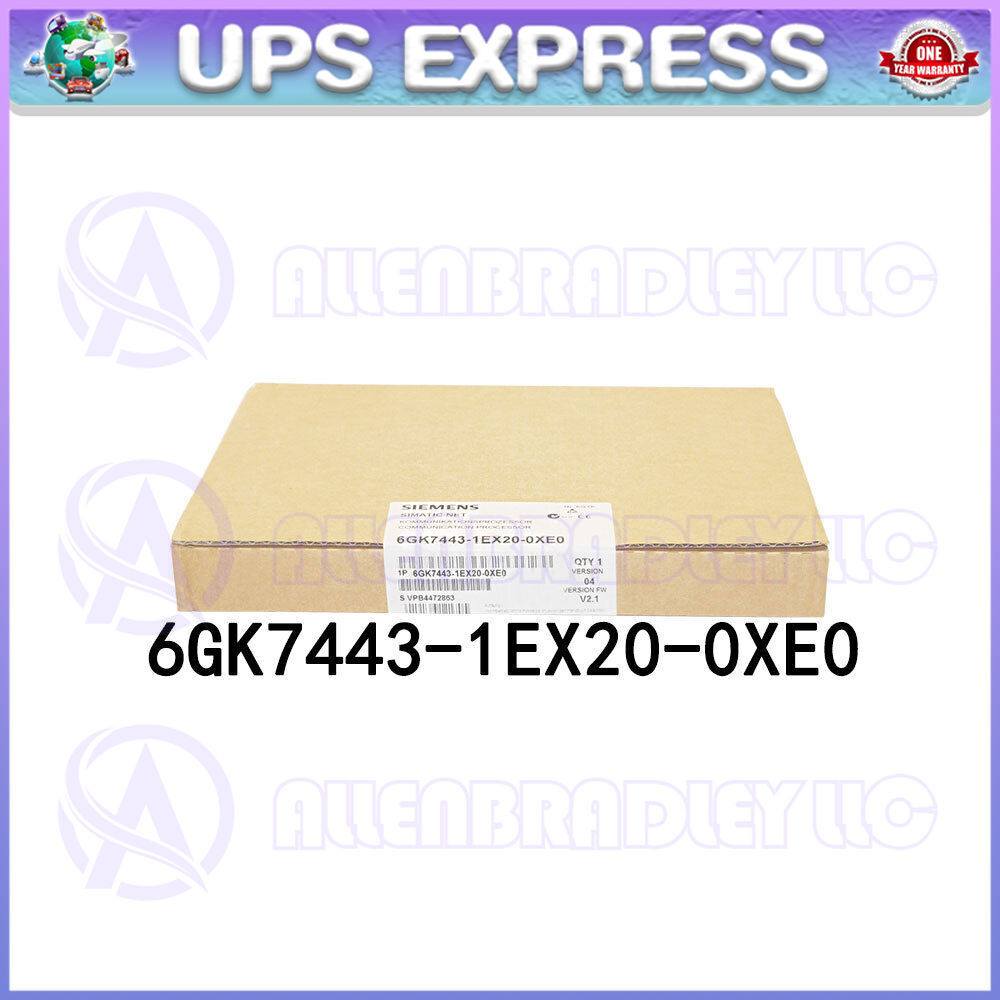 SIEMENS 6GK7443-1EX20-0XE0 Brand-New Communication Processor 1PC in Box #CG