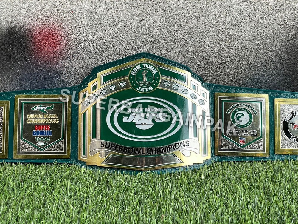 New York Jets Championship Belt Adult Size