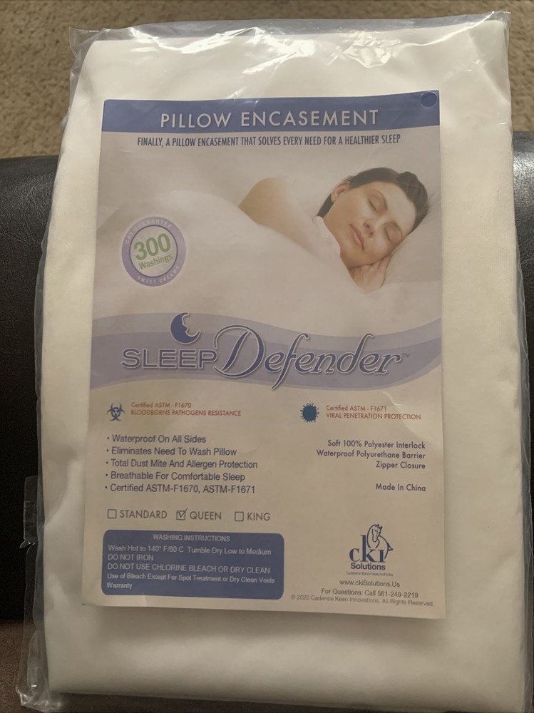Sleep Defender Pillow Encasement from CKI Solutions