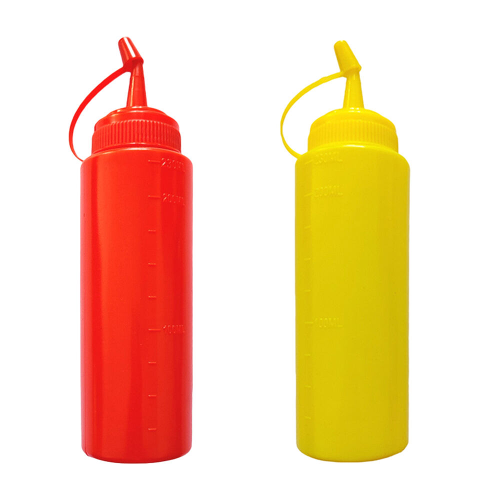 Ketchup & Mustard Fake Novelty Squirt Bottles Prank Joke Gag Tricks Gift Kid Toy