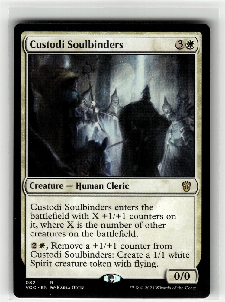 CUSTODI SOULBINDERS Crimson Vow Commander #82 VOC(NM+)(MTG)