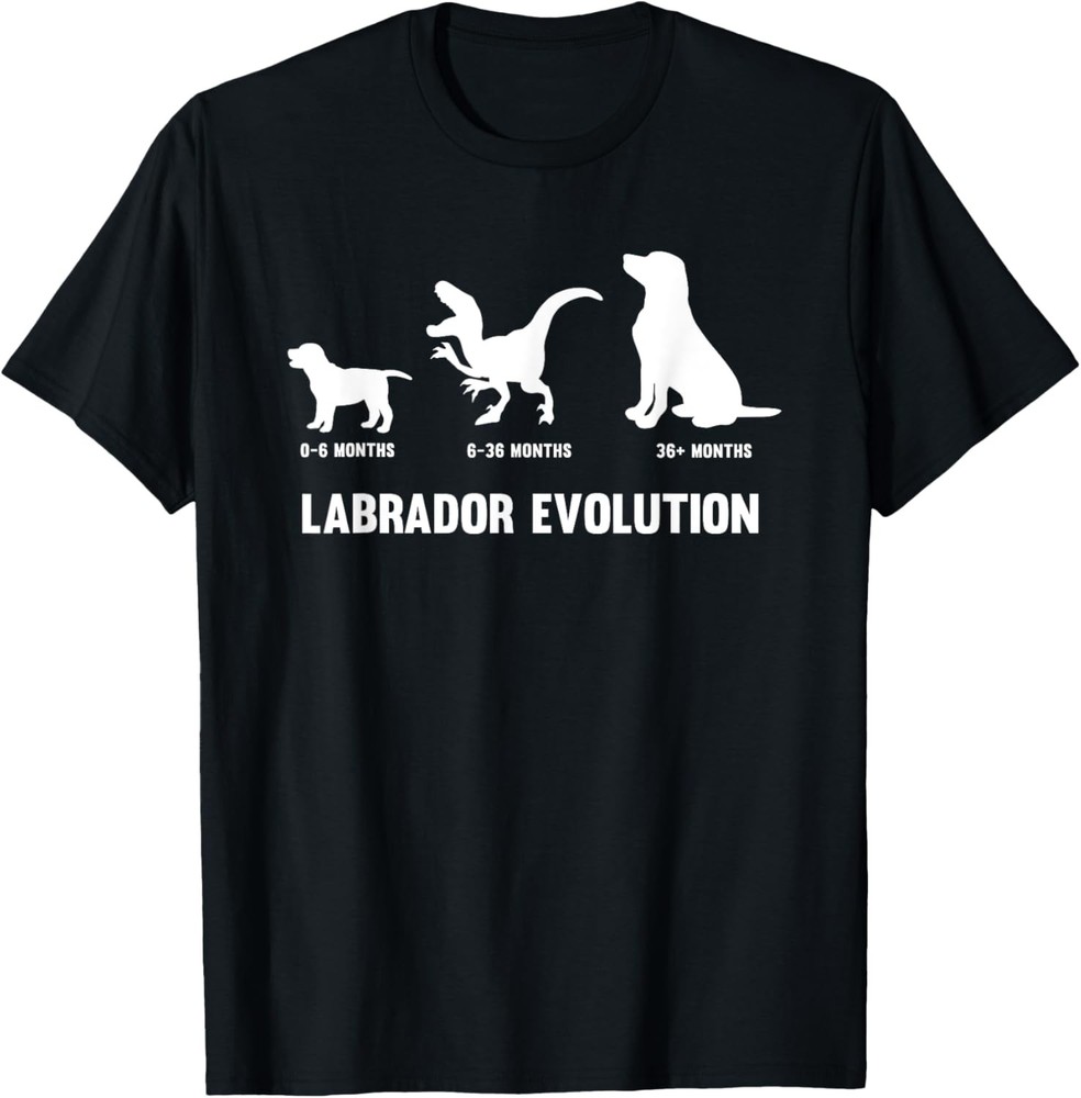 Labrador Retriever Evolution Design for a Labrador Owner T-Shirt