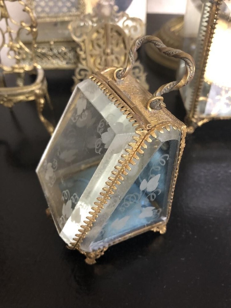 Vintage French Jewelry Box with Antique Charm