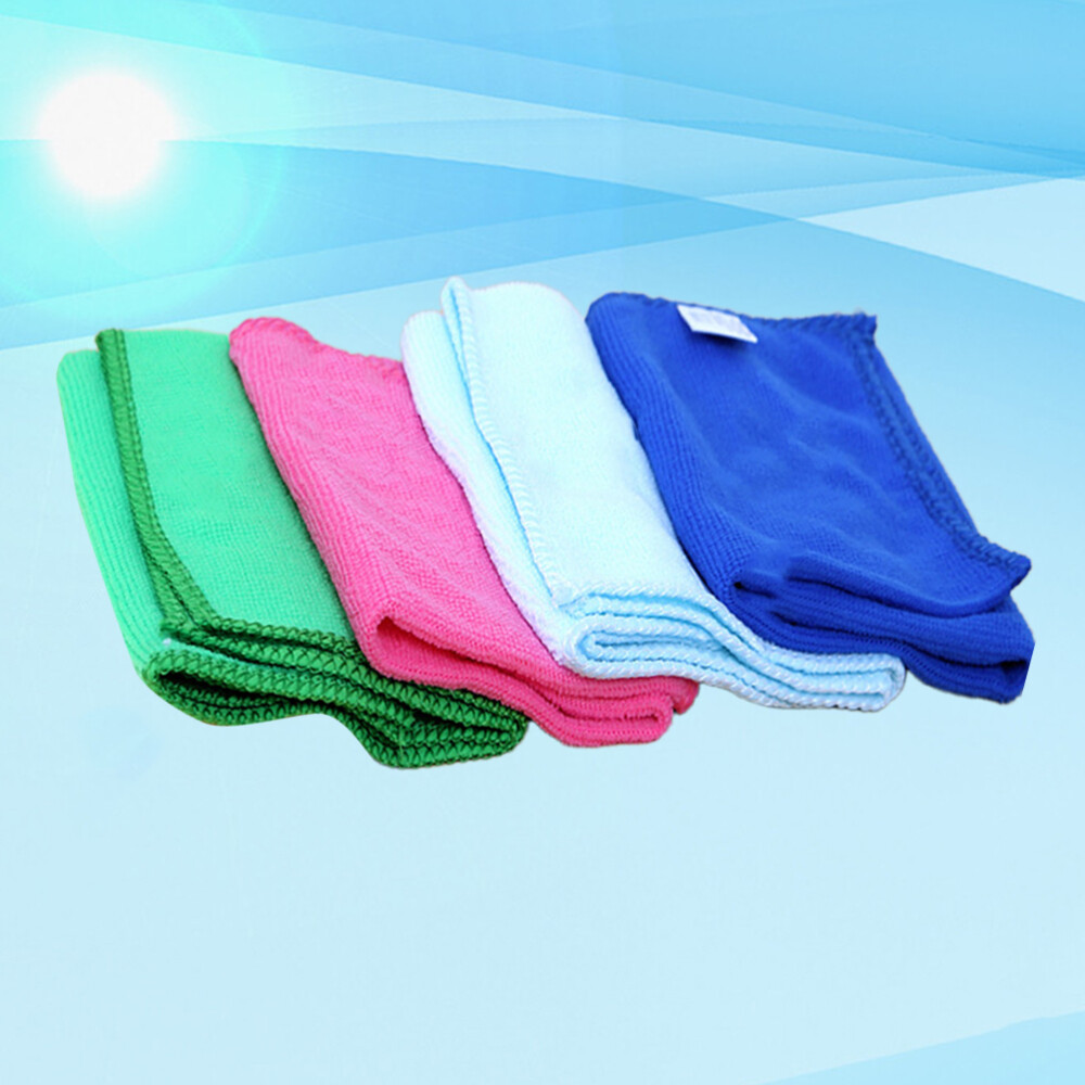 4 Pcs Dish Wash Cloth Painting Cleaning Cloth Kitchen Wipe Cloth