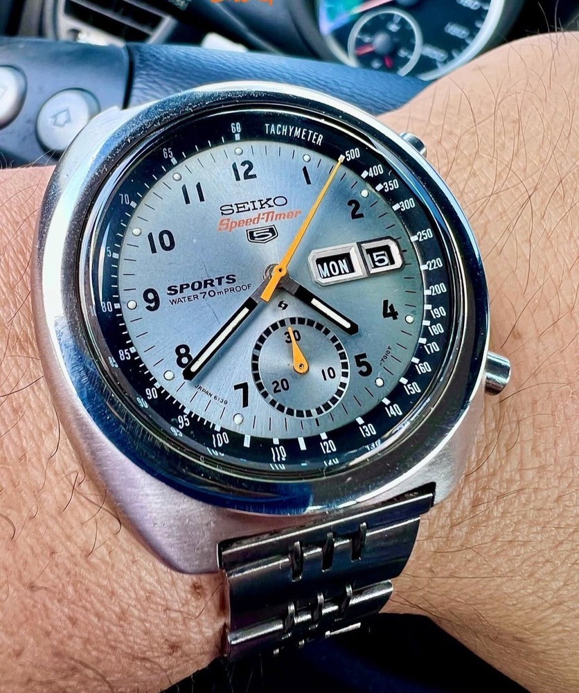 Seiko Vintage 6139-7010 Iceberg Rare Near Mint Condition