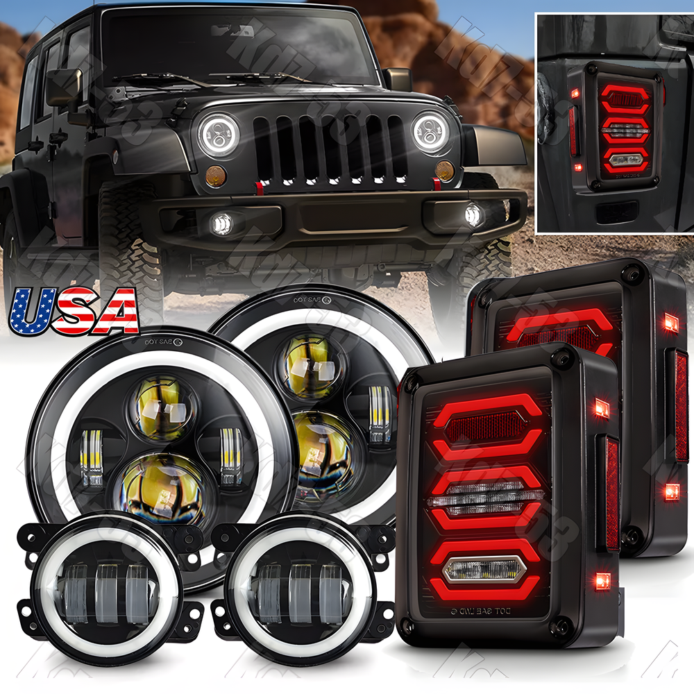 Smoke Led Tail Lights +LED 7