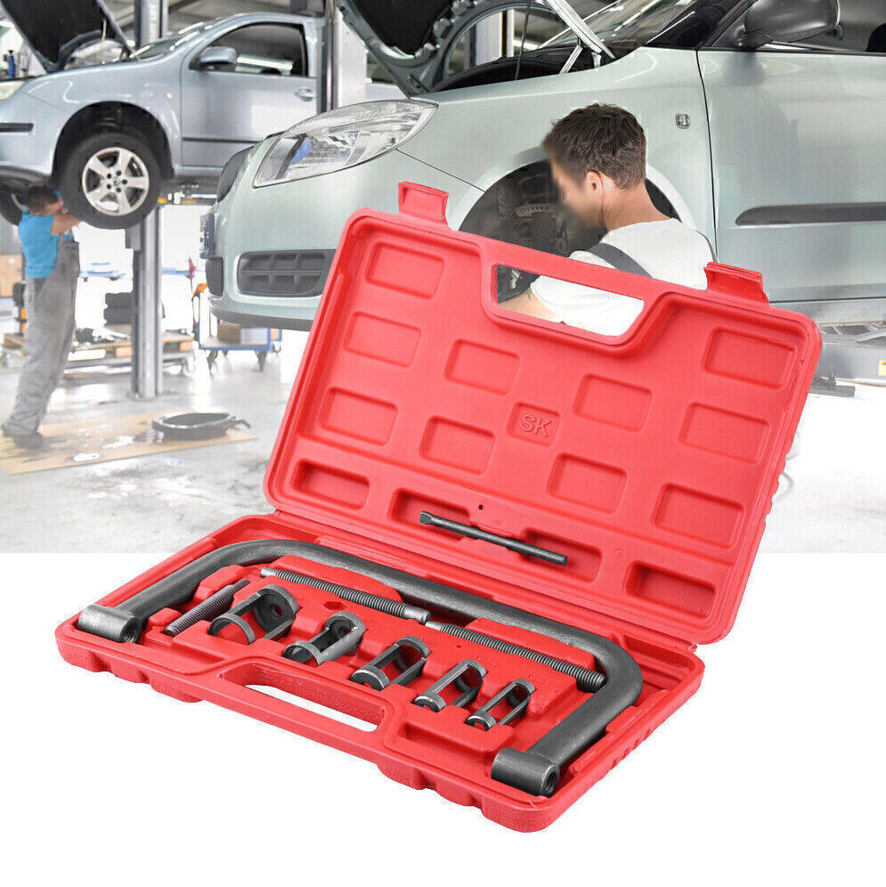 Valve Spring Compressor C-Clamp Kit for Automotive Motorcycle ATV Repair