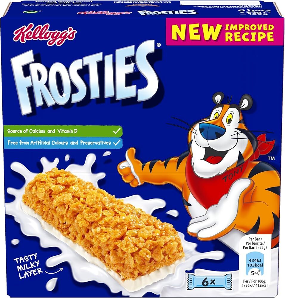 Kellogg'S 1 Frosties Bar 6 Ct., 150G