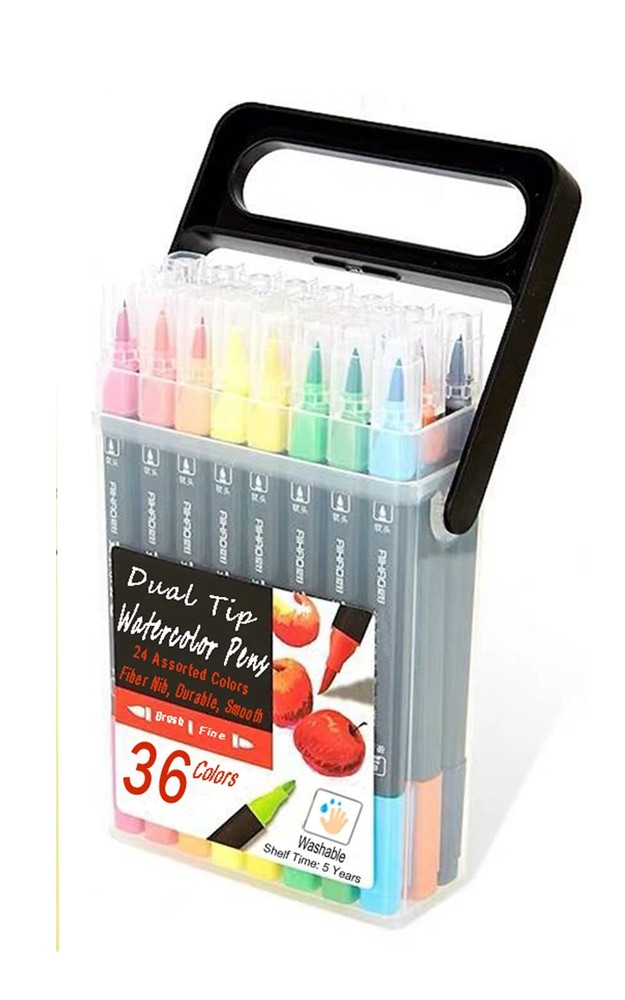 Kekelele WQIYA Dual Tip Markers for Kids, Washable Markers Set, Art Markers w...