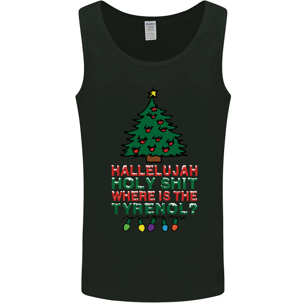Christmas Movie Wheres the Tyrenol? Mens Vest Tank Top