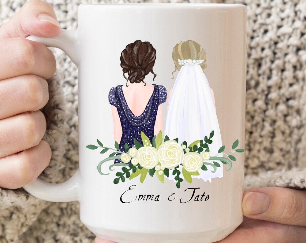 Custom Bridesmaid Proposal Mug – Personalized Wedding Gift for Maid of Honor & Bridal Party