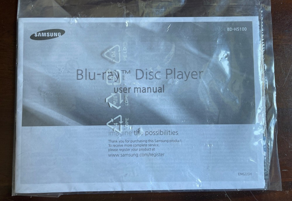 Samsung BD-J5100 Black Blu-ray Player with Smart Features