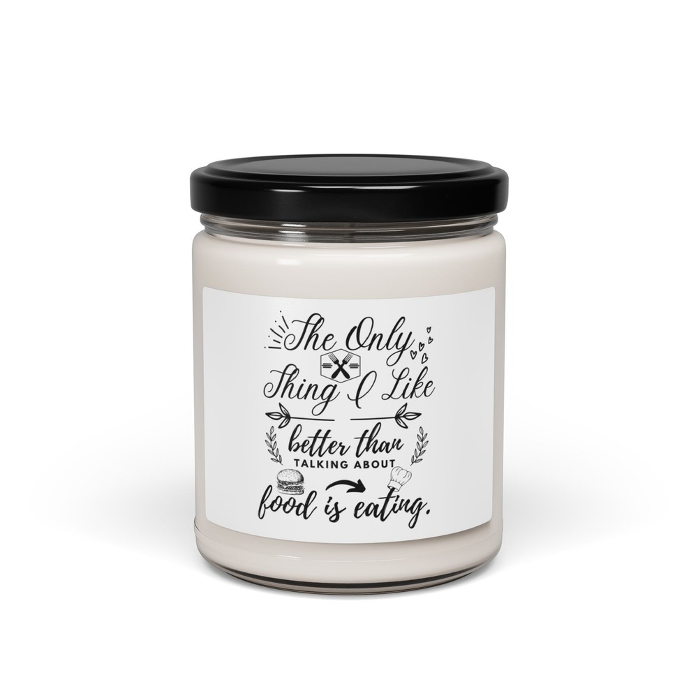 Kitchen Cooking Food Scented Soy Candle, 9oz - Home Fragrance, Foodie Gift,