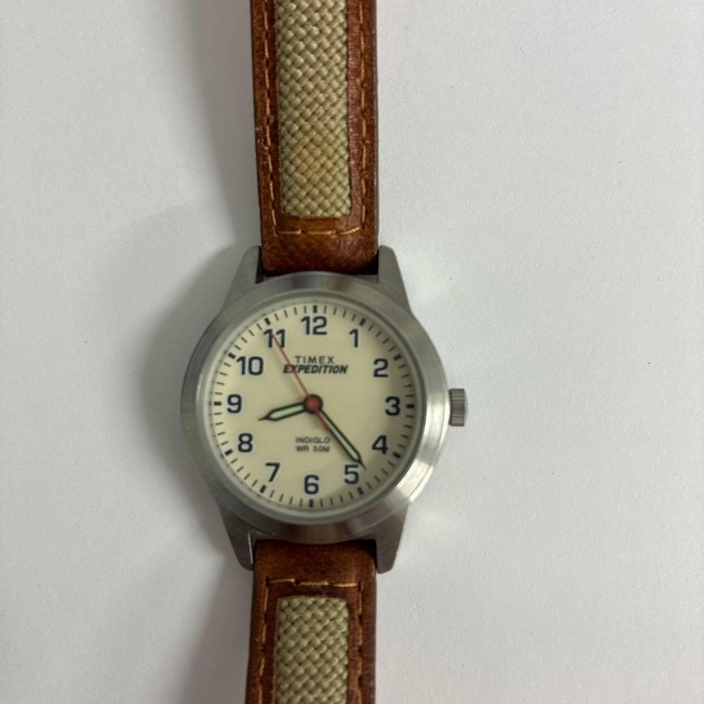 Timex Ladies Expedition Quartz Watch, Good Condition, Battery Needed