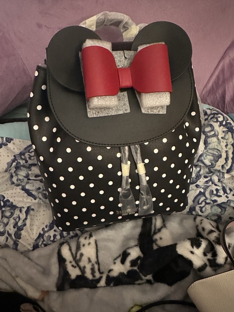 Kate Spade Mini Mouse Print Bow Backpack for Women