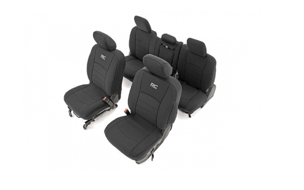 Rough Country 91029 Front Seat Covers for Dodge Ram 1500 RAM 1500 2500 3500