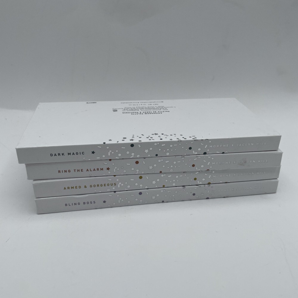 Morphe THE VAULT Jaclyn Hill Collection 4 Palettes - 100% Authentic - orig!