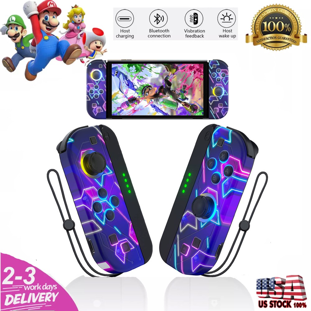 Wireless Controller For Nintendo Switch Joy Con Left & Right Gamepad Direction