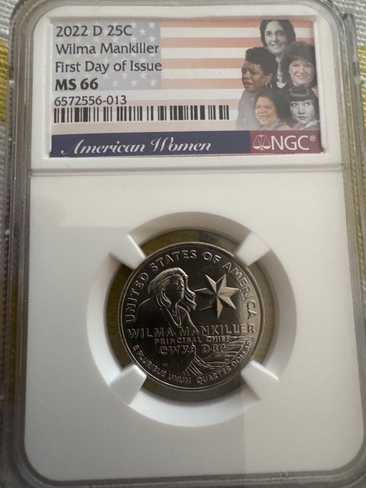 2022-S Wilma Mankiller Women Washington Quarter