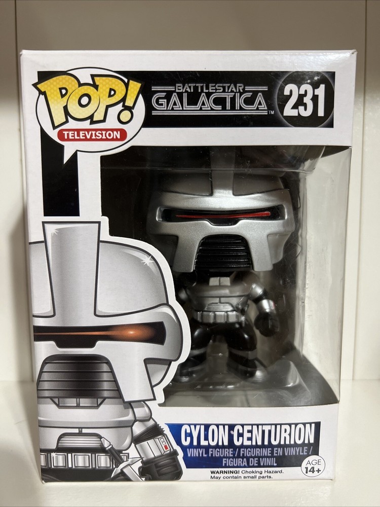 💫🌟 Rare Gift Funko Pop! TELEVISION Battlestar Galactica Cylon Centurion #231