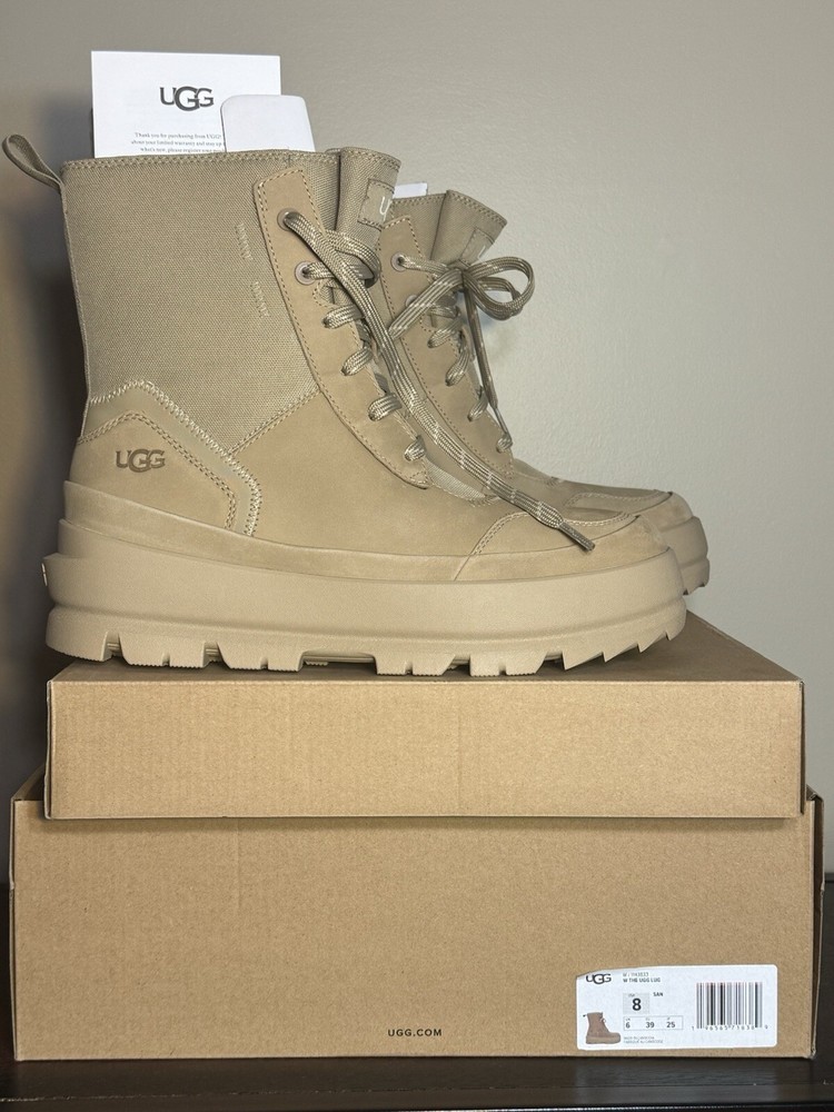 UGG Classic Short Weather Boot in Size 8 - Cozy Pull-On Design