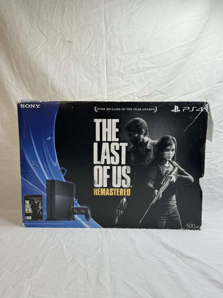 Sony PlayStation 4 PS4 Last of Us Remastered 500GB Console Bundle - Box Only