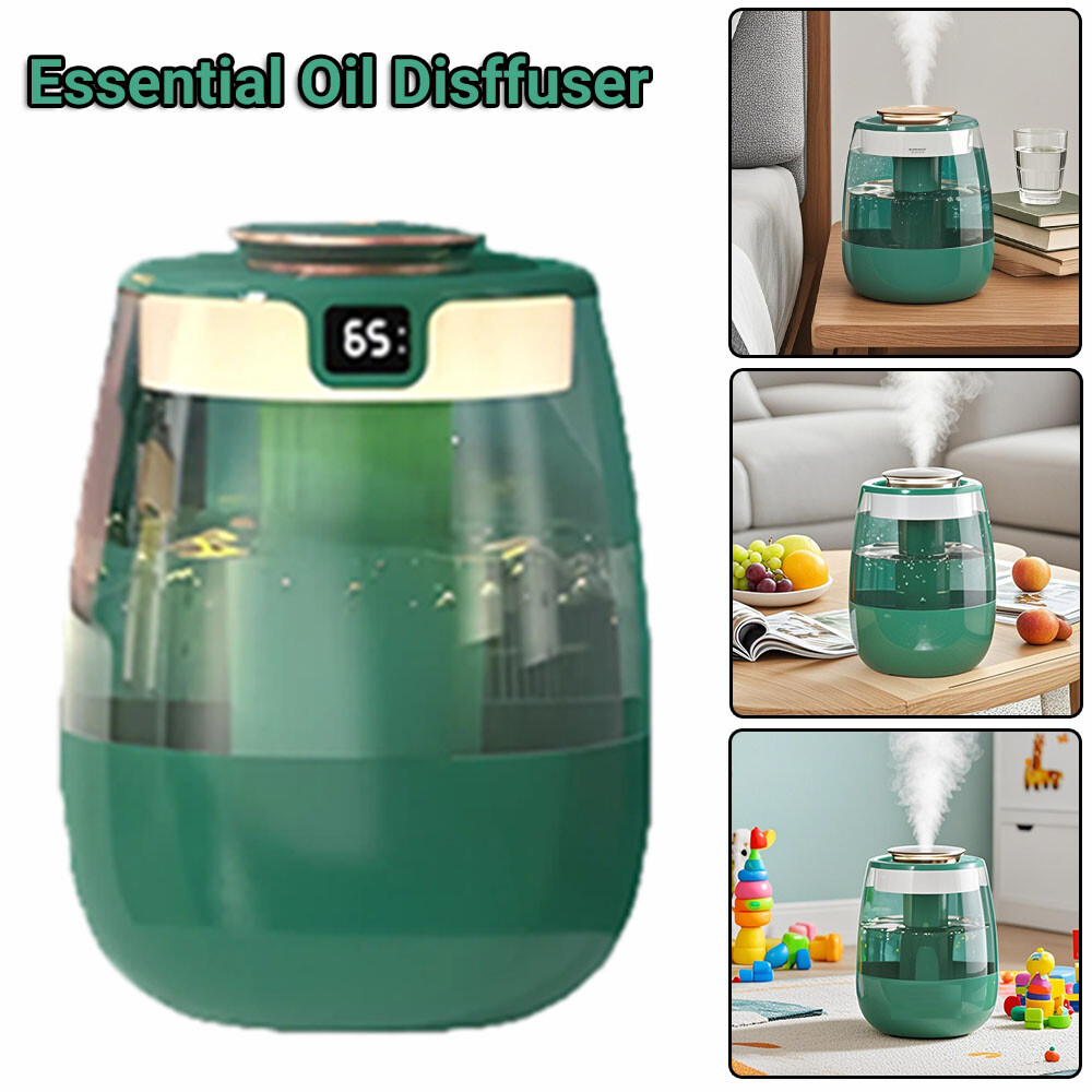 Heavy Fog Humidifier for Office/Nursery: Blue Light Clean & Quiet Design