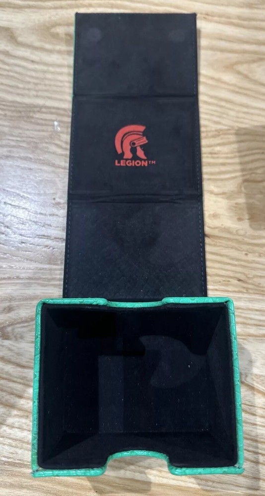 Legion Green Scale Deck Box Sentinel 100 Deck Box - Green New Mtg Commander Deck