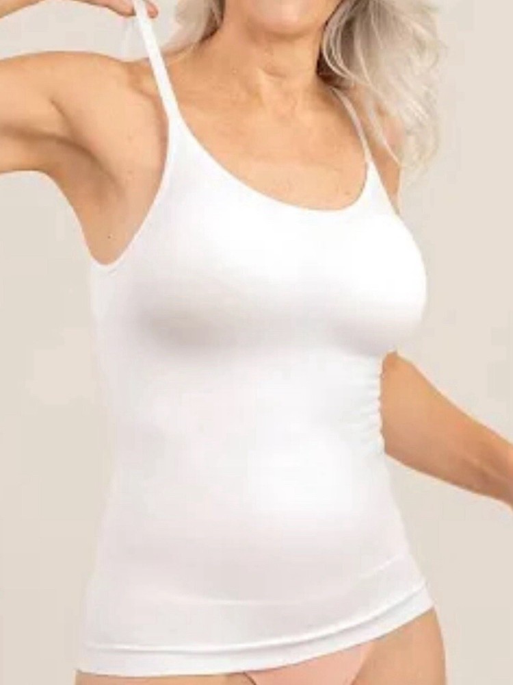 Shapermint All Day Every Day Scoop Neck Cami Size Small. White. NWT