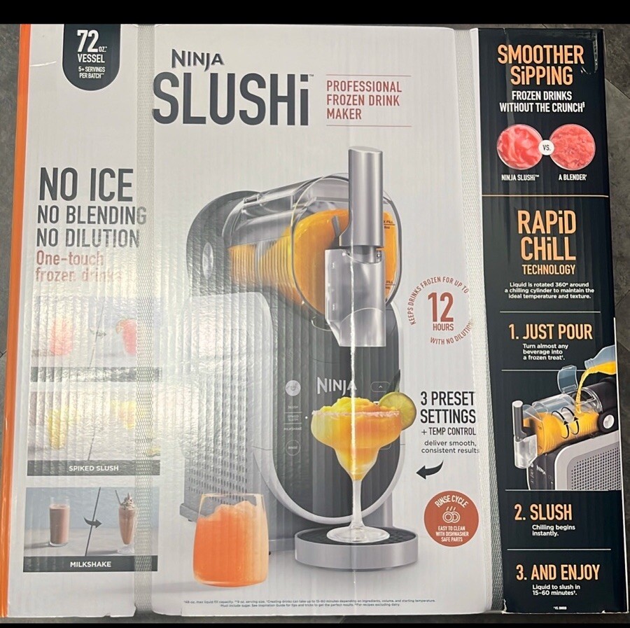 Ninja FS300 SLUSHi Professional Frozen Drink Maker with RapidChill Technology