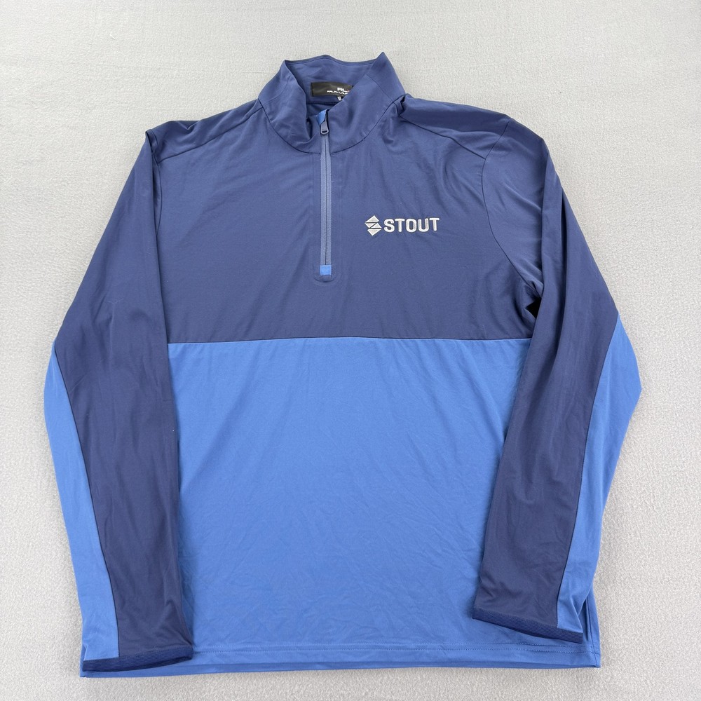 Ralph Lauren RLX Pullover Mens Large Athletic Performance Quarter Zip